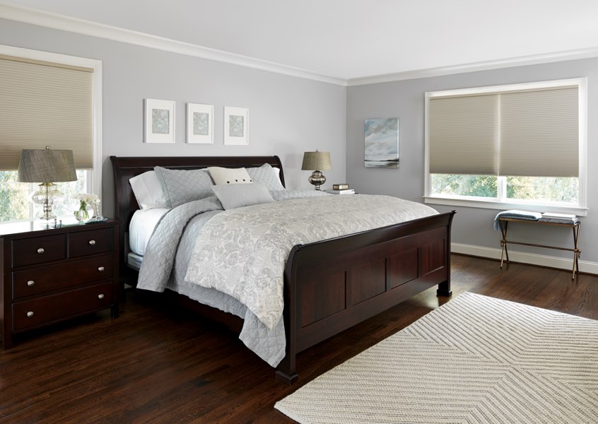 St. George blackout shades bedroom